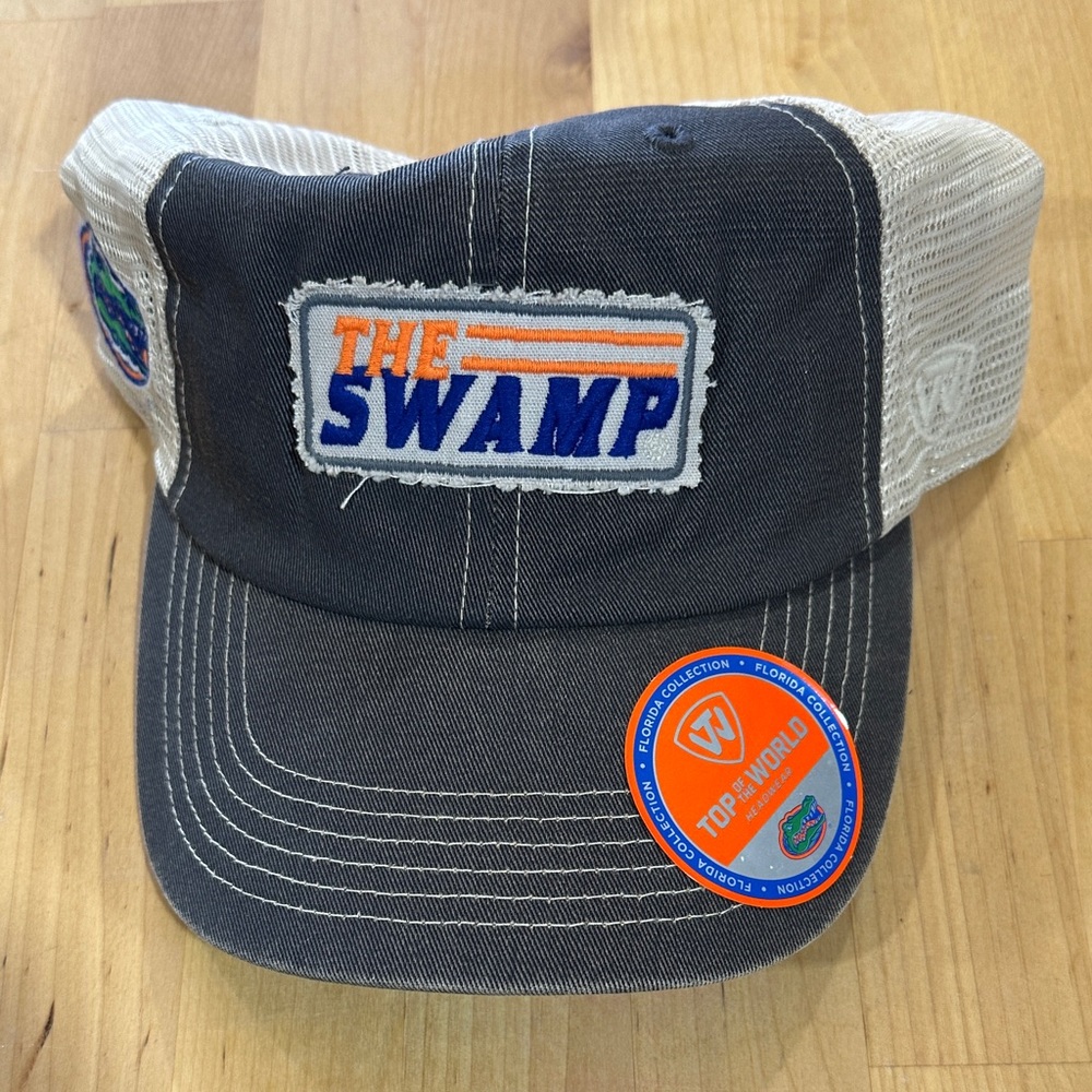 Florida Gators Navy and White Trucker Hat